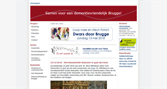 Desktop Screenshot of dementievriendelijkbrugge.be